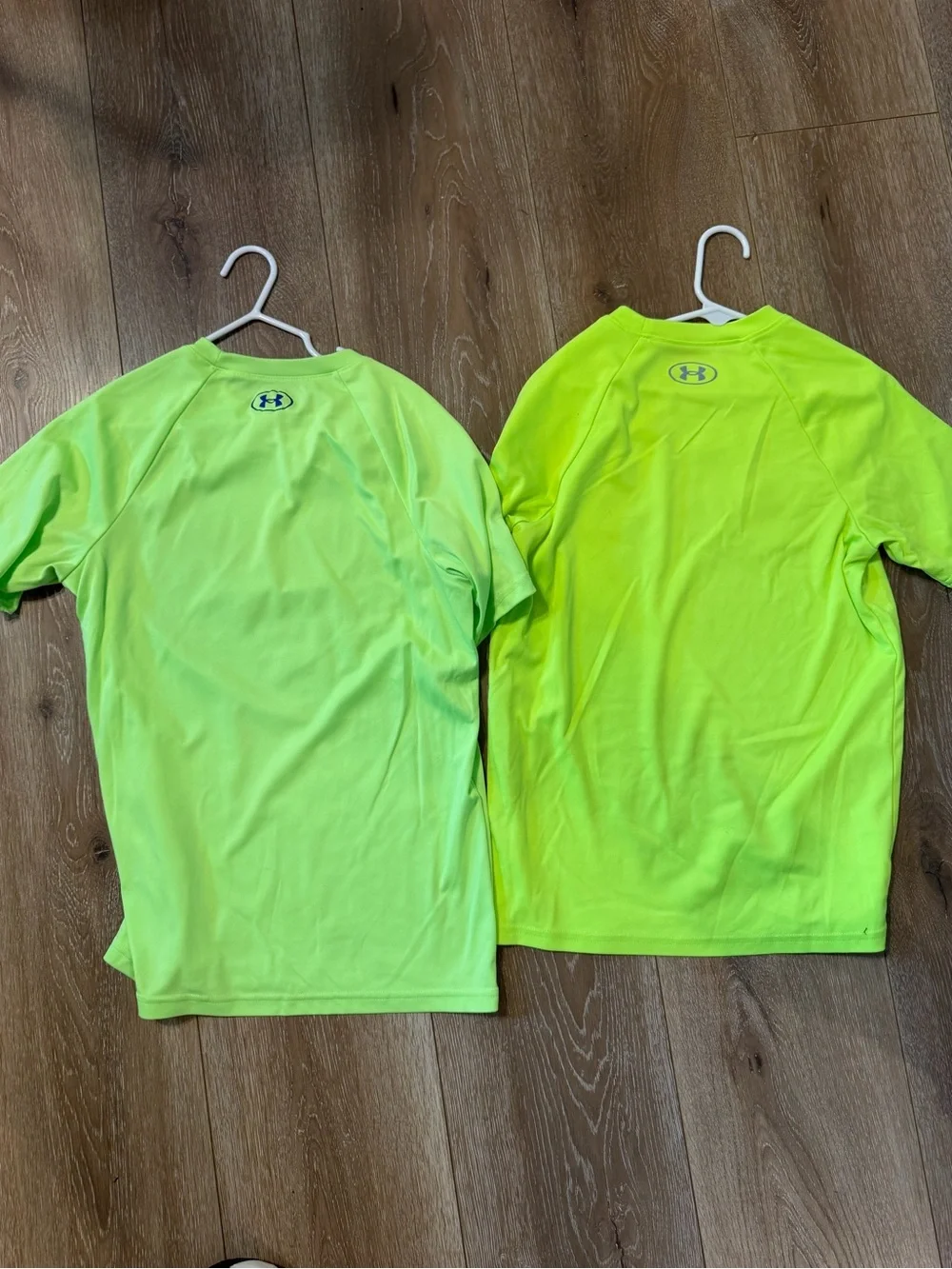 Under Armour Neon Lime Green/highlighter yellow Boys' Graphic Performance Tees